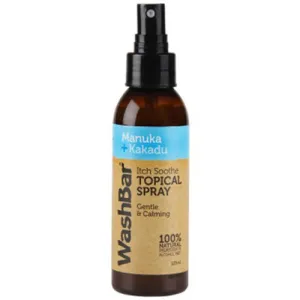 10% OFF: WashBar 100% Natural Manuka & Kakadu Itch Soothe Spray for Dogs 125ml