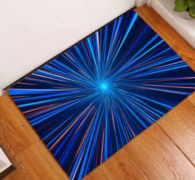 3D Optical Illusion Geometric Rug  230x160cm