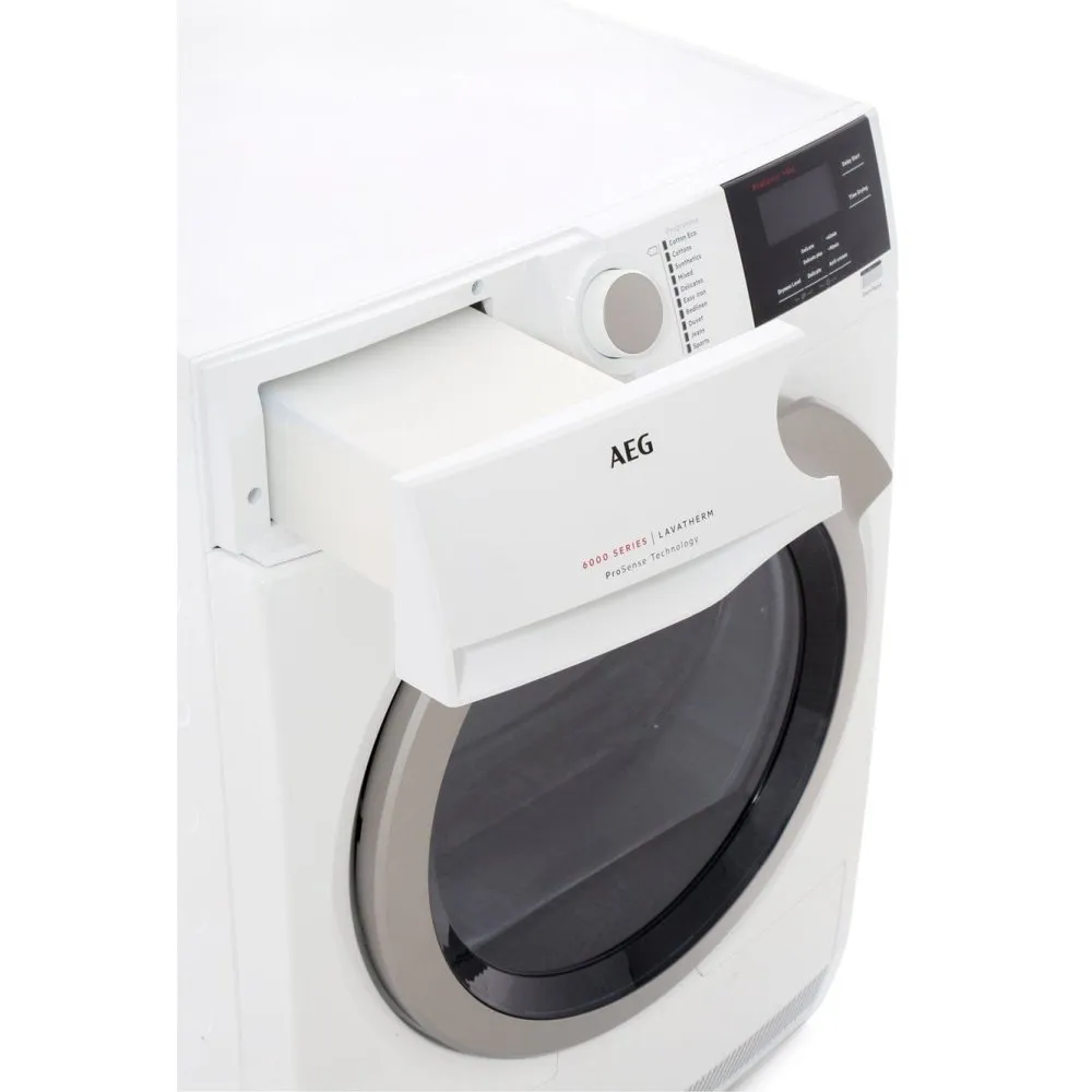 AEG T6DBG822N Freestanding Condenser Tumble Dryer - White