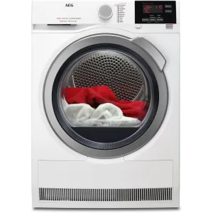 AEG T6DBG822N Freestanding Condenser Tumble Dryer - White