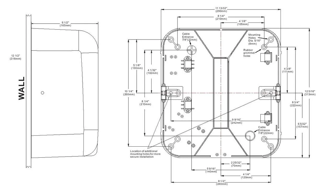 ALPINE® 400-10-SSB HEMLOCK™ Stainless Steel (Brushed Finish) High-Speed Hand Dryer