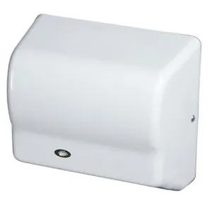 AMERICAN DRYER® GX1-M Global GX® HAND DRYER - Steel White Auto Surface Mounted