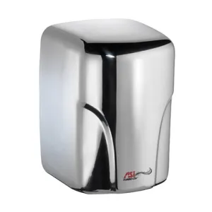 ASI® 0197-1-92 TURBO-Dri™ Hand Dryer - Bright Stainless Steel Cover High Speed Automatic Surface-Mounted 120V