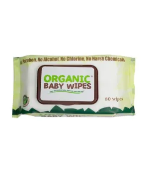 Baby Wipes with Cap (80 Wipes)