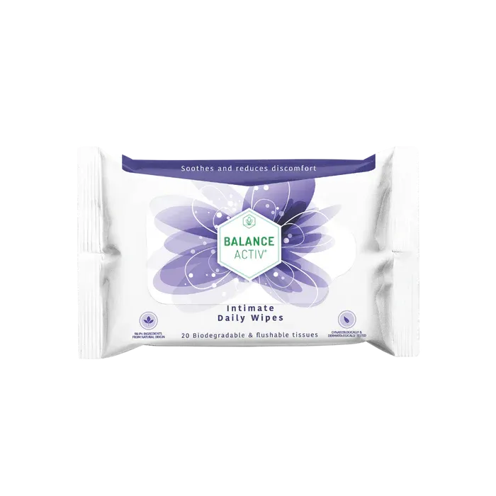 Balance Activ Intimate Daily Wipes - 20