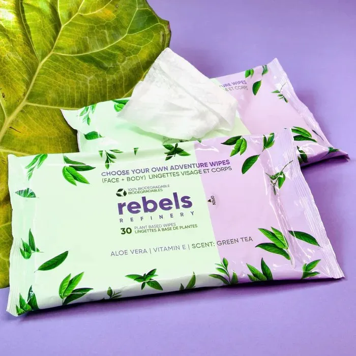 Bamboo Face & Body Wipes