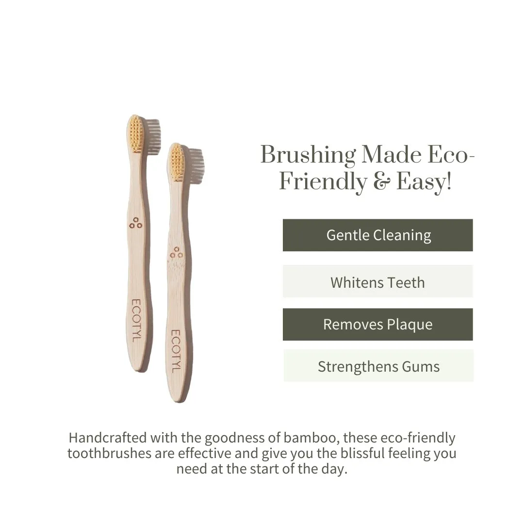 Bamboo Tooth Brush - Set of 2