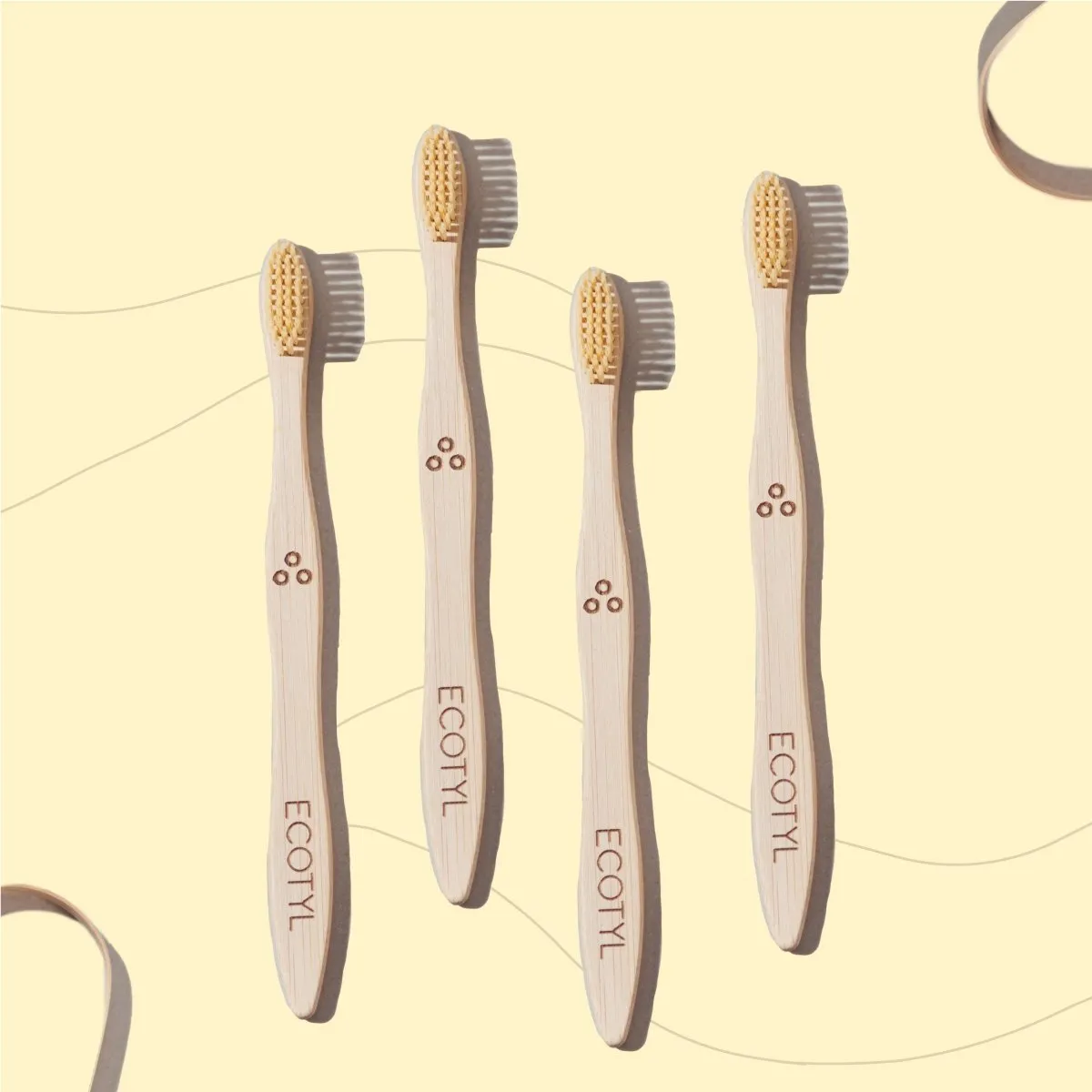 Bamboo Tooth Brush | Ultra Soft Bristles | Set of 4