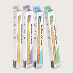 Bamboo Toothbrush Set