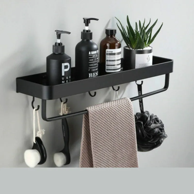 Bathroom Shelf No Drill Organizer Shower Storage Rack Corner Shelves