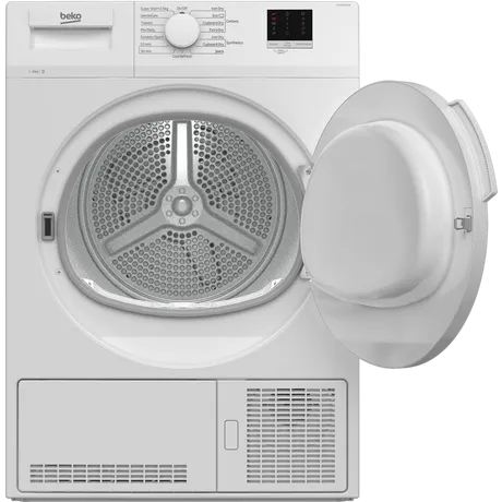 Beko DTLCE80041W 8kg Condenser Tumble Dryer - White