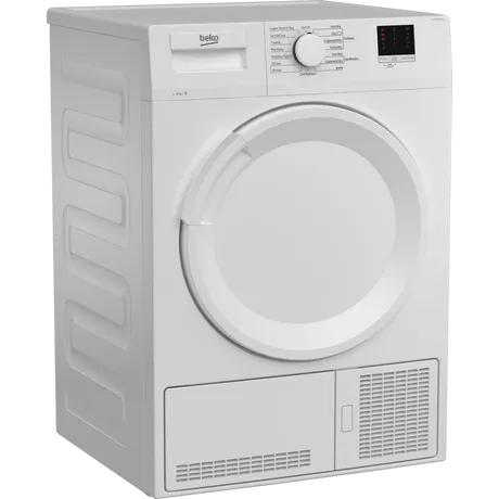 Beko DTLCE80041W 8kg Condenser Tumble Dryer - White