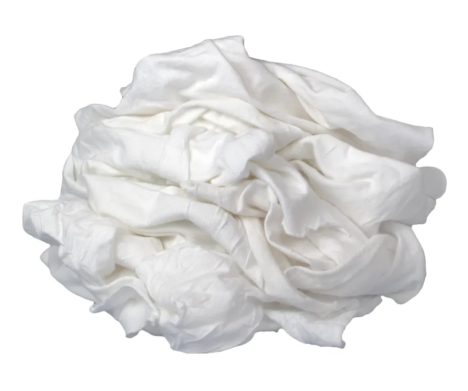 Buffalo Industries New Bleached Knits Cloth Rags Roll