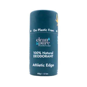 Clean and Pure Athletic Edge Natural Deodorant