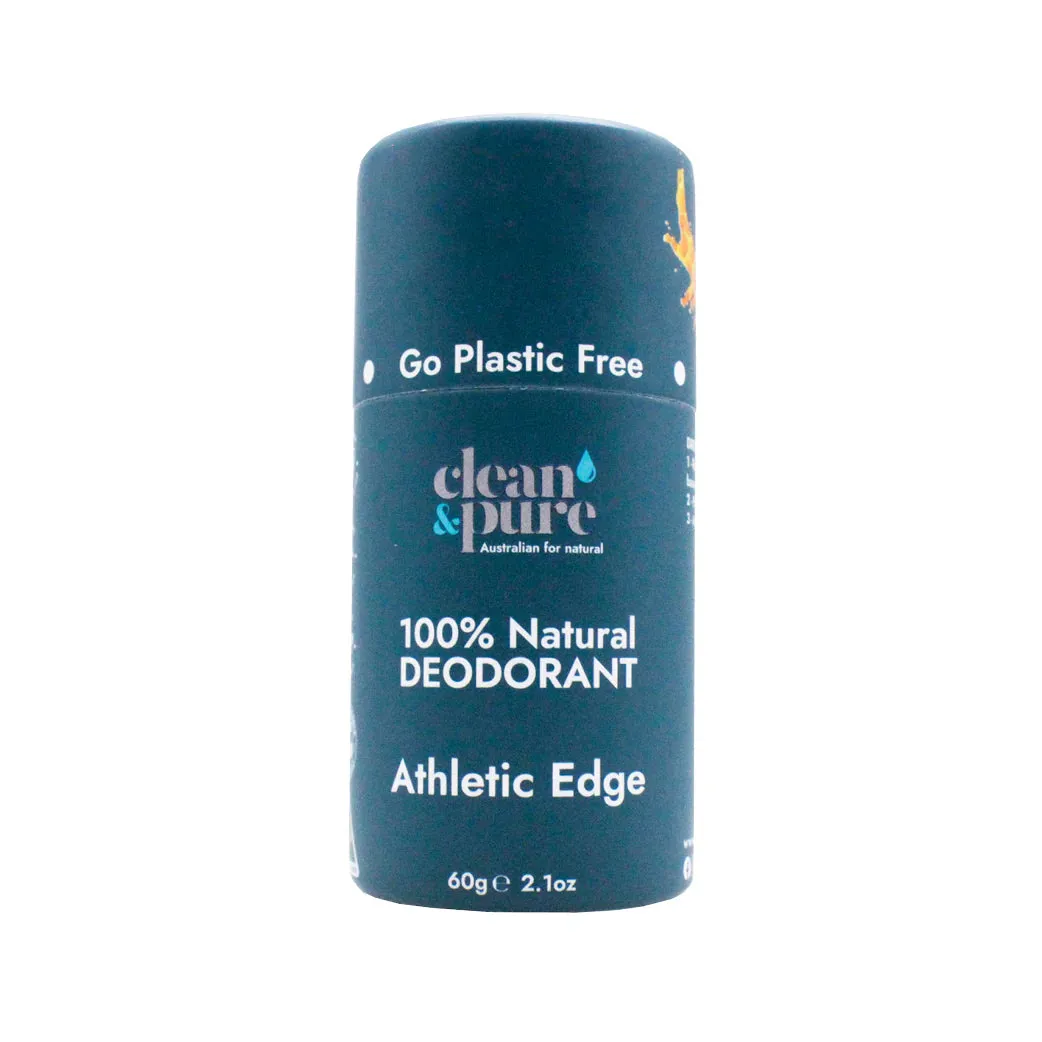 Clean and Pure Athletic Edge Natural Deodorant