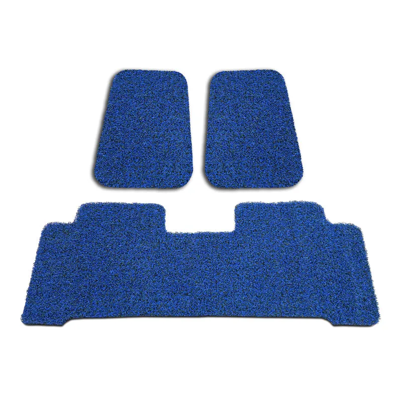 Custom Floor Mats Suits Ford Ranger PX/2/3 Dual Cab 10/2011-6/2022 Front & Rear Rubber Composite PVC Coil