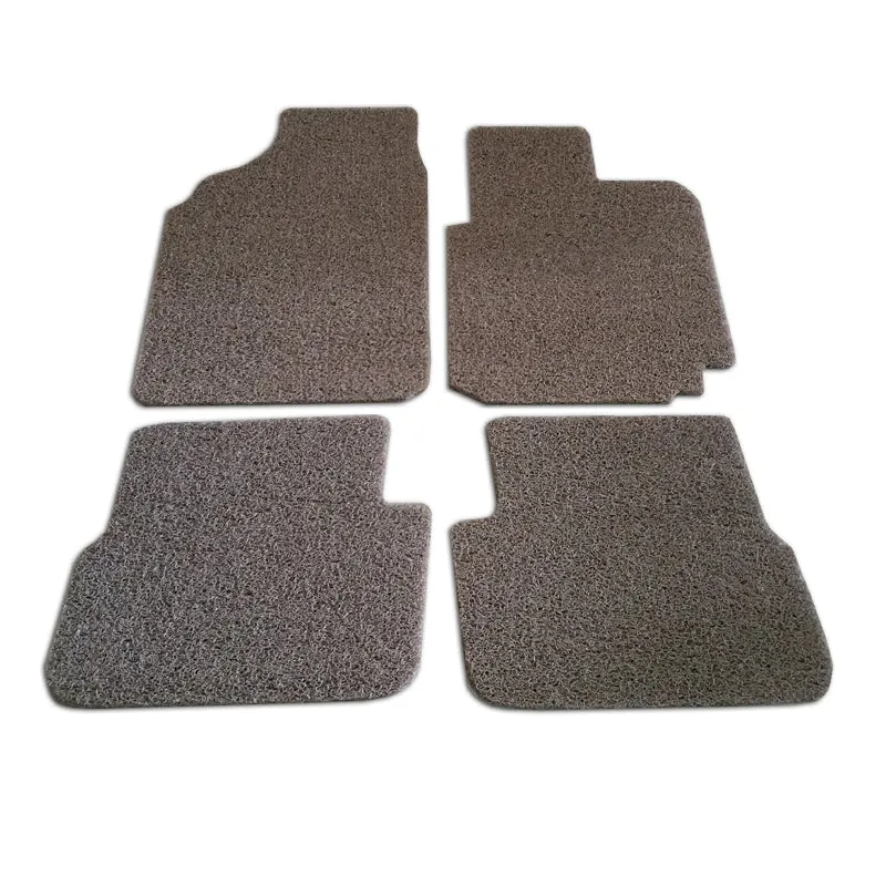 Custom Floor Mats Suits Volkswagen VW Polo 6R 2009-10/2017 Front & Rear Rubber Composite PVC Coil