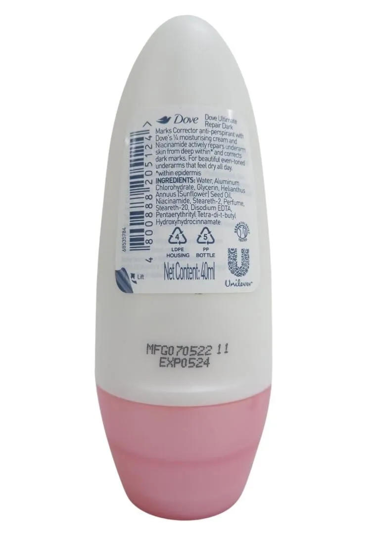 Dove Deo Roll-On Ultimate Repair Lily - 40ml