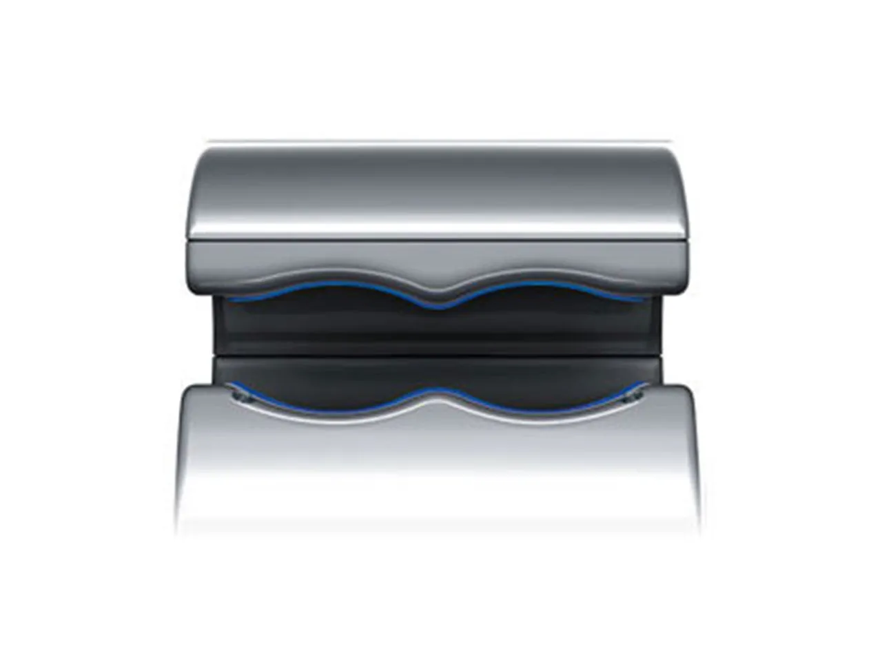 DYSON® Airblade™ AB14 dB Hand Dryer - Steel-Gray ABS Cover High Speed Surface Mounted ADA Compliant Hands-Down-In (SKU #301853-01 / 304663-01)