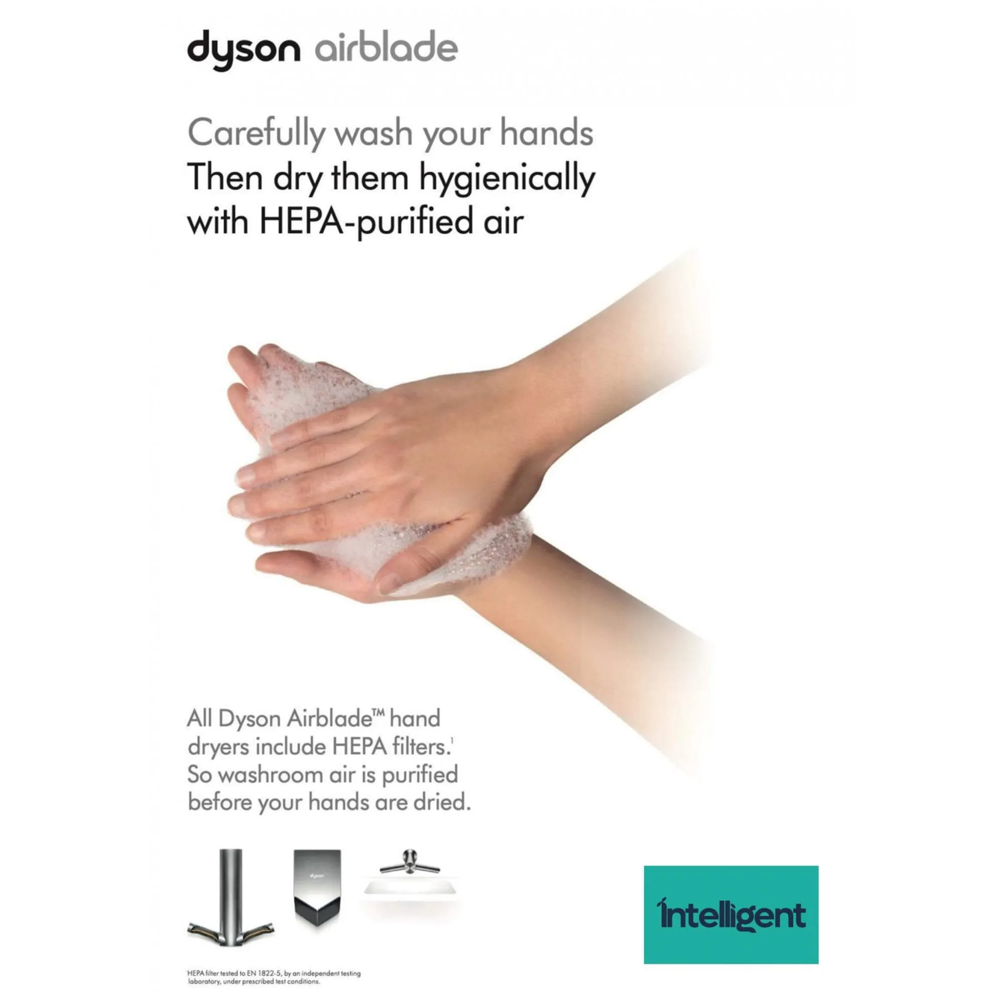 Dyson Airblade V HU02 Hand Dryer - White