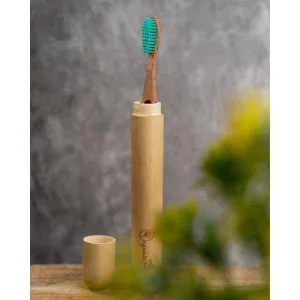 Eco Friendly Travel Case with Neem Toothbrush