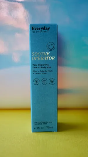 Everyday Soothe Operator Face   Body Mist