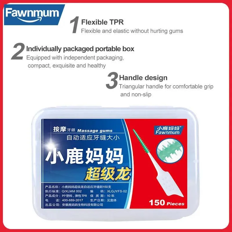 Fawnmum Interdental Brush Set: Upgrade Your Oral Care Routine Today!