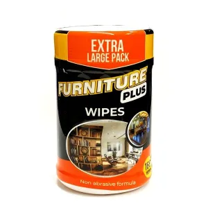 Furniture Plus Cleaning Wipes (160 Pack) Made in USA