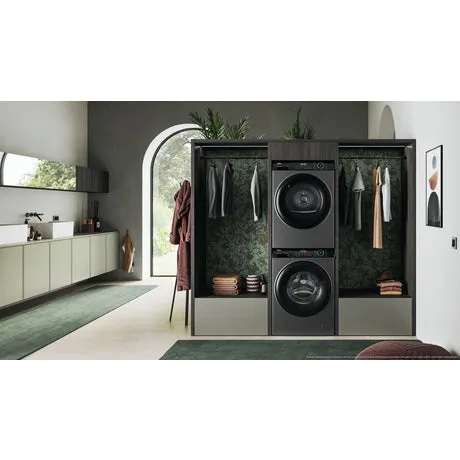 Haier HD80-A2939R 8kg Heat Pump Tumble Dryer - Graphite