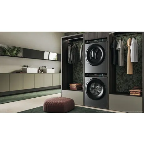 Haier HD80-A2939R 8kg Heat Pump Tumble Dryer - Graphite