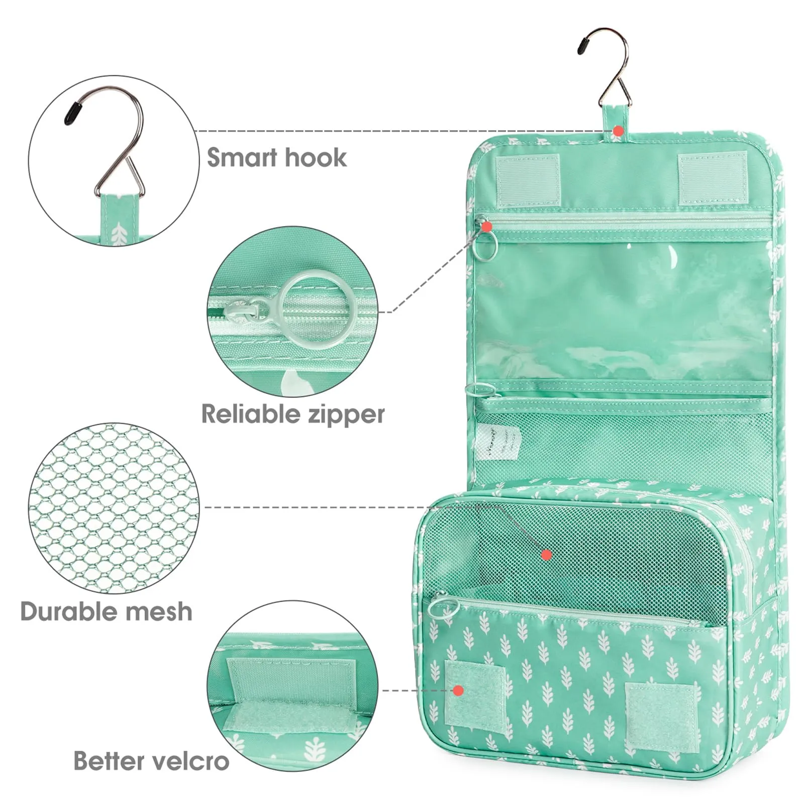 Hanging Waterproof Toiletry Bag for Travel NW18011114