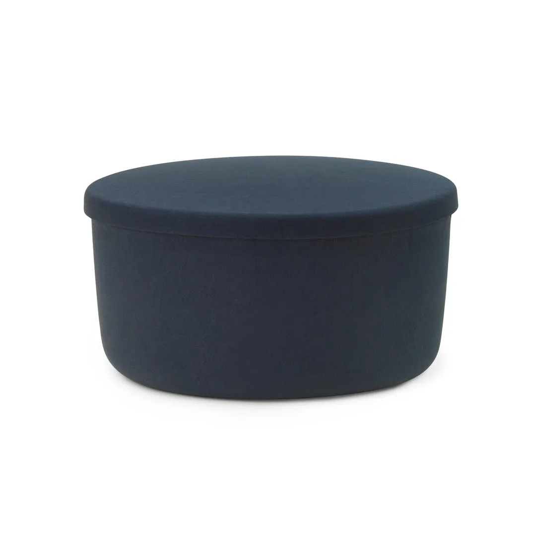 Hide Storage Pouf