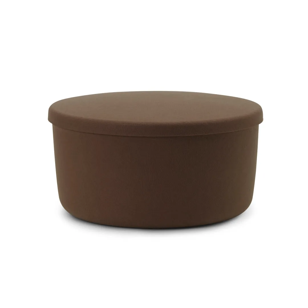 Hide Storage Pouf