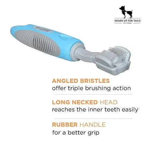 jacky treats Toothbrush For Small Medium Large & Adult Dogs