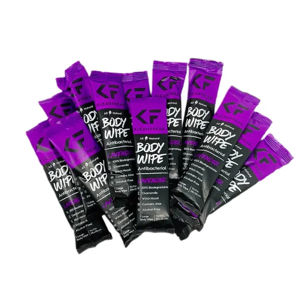 Klean Freak Body Wipes - 12 Pack