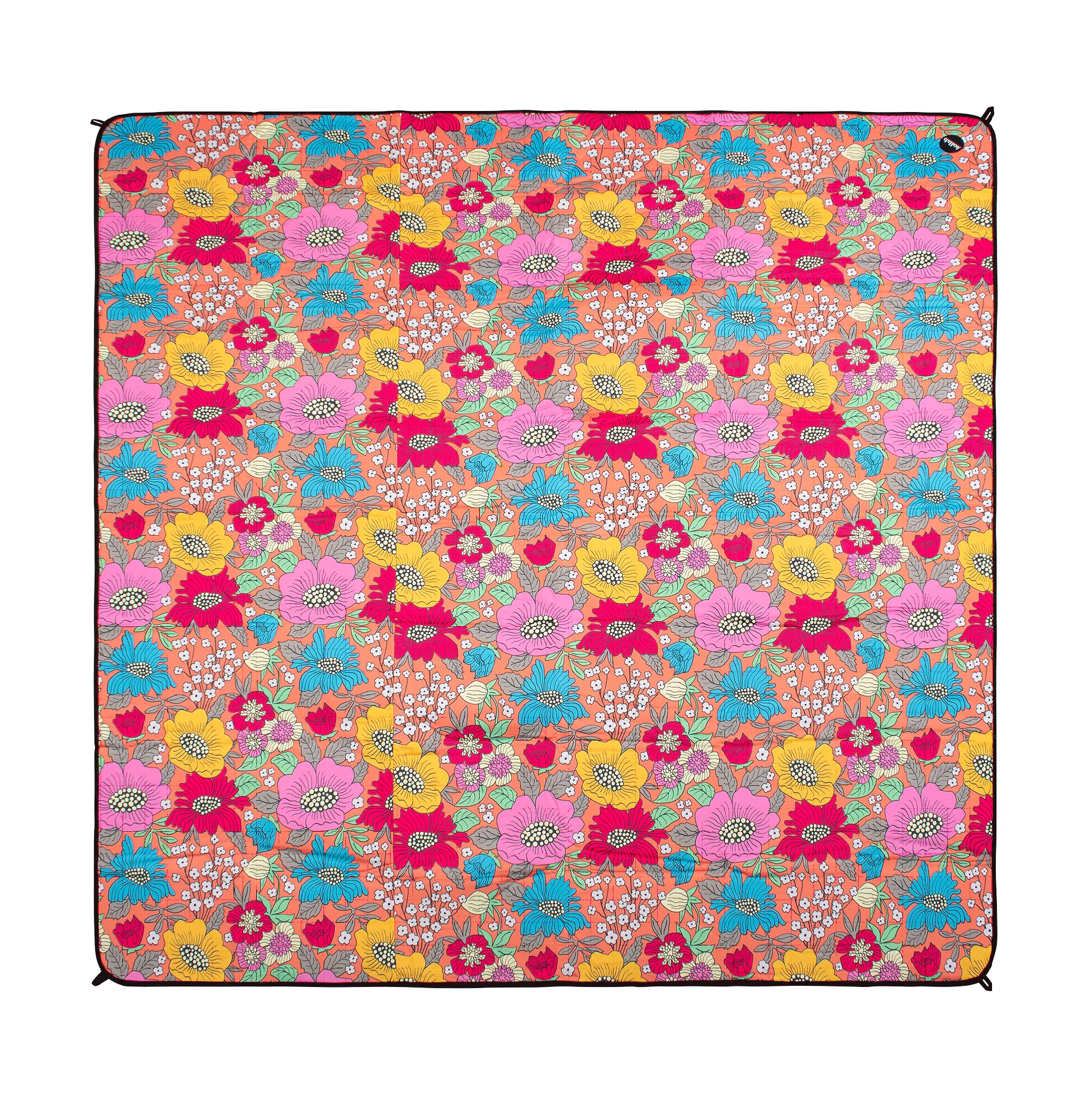 KOLLAB - PICNIC MAT: SIXTIES FLORAL