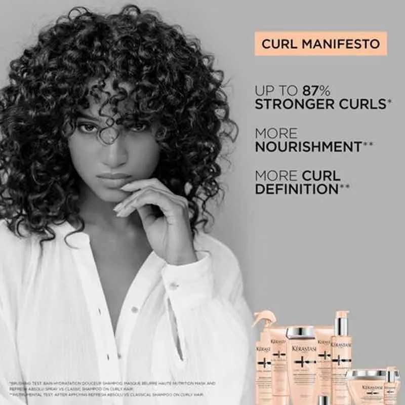 Kérastase Curl Manifesto Fondant Hydratation Essentielle Lightweight Moisture Replenishing Conditioner