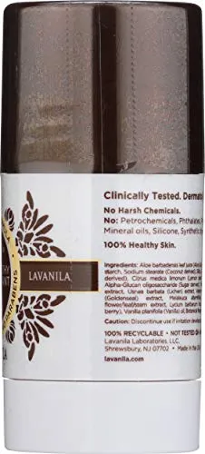 Lavanila the Healthy Mini Deodorant Pure Vanilla 0.90 Oz