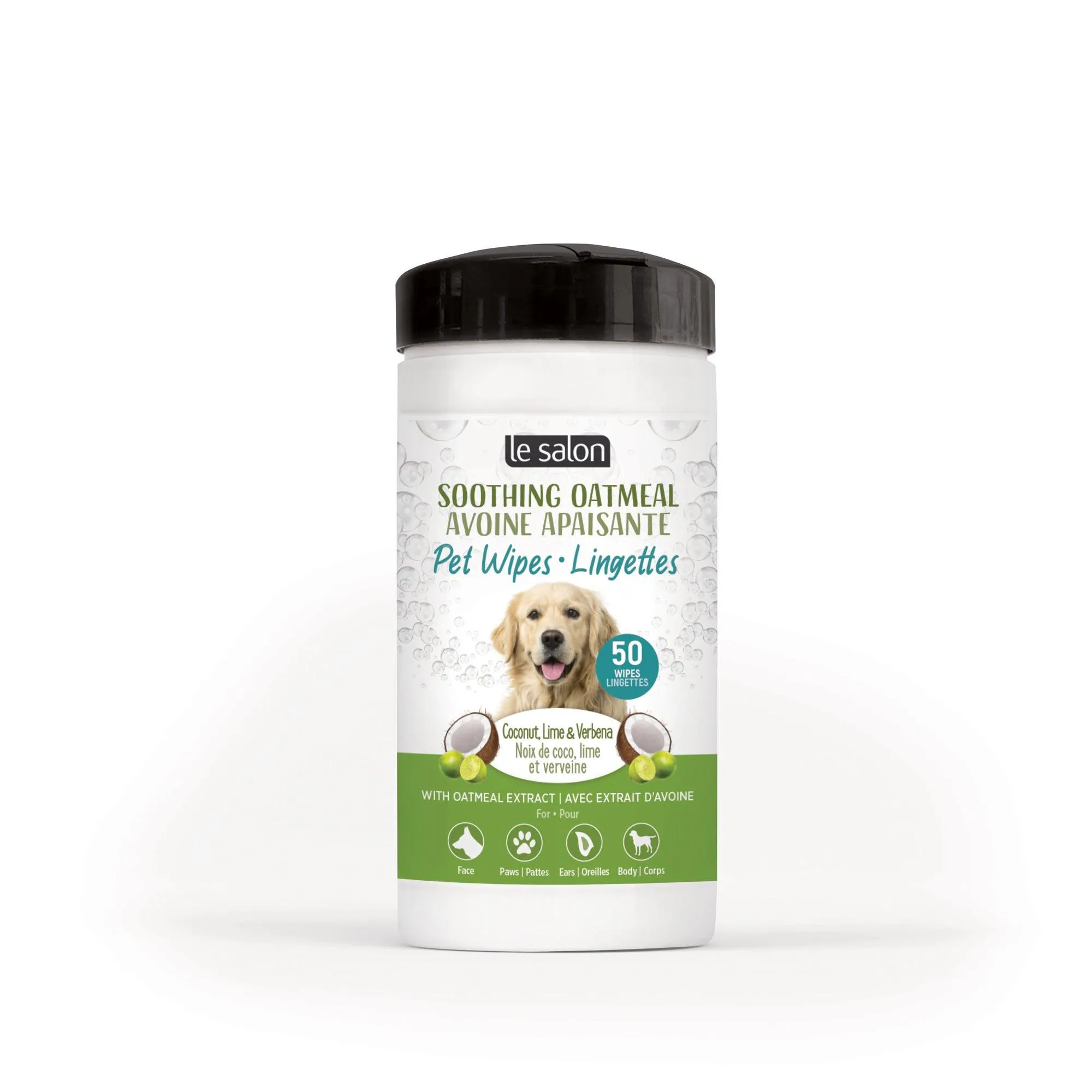 Le Salon Soothing Oatmeal Dog Wipes