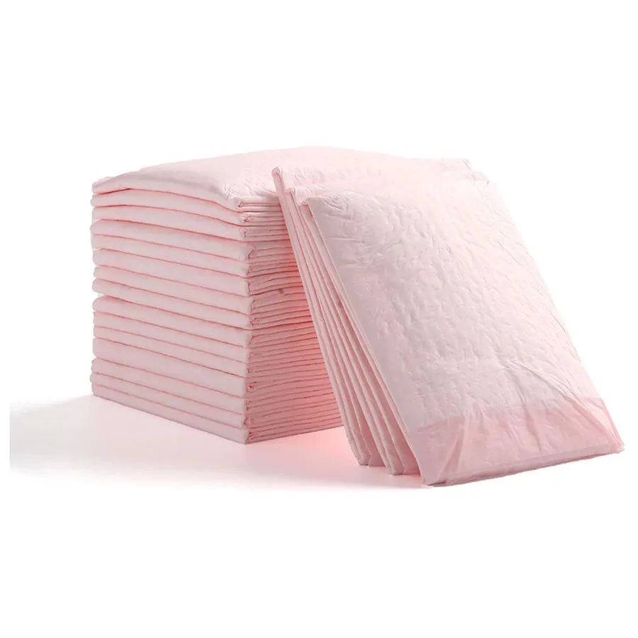 Little Story Disposable Diaper Changing Mats - Pack of 50pcs (Pink)