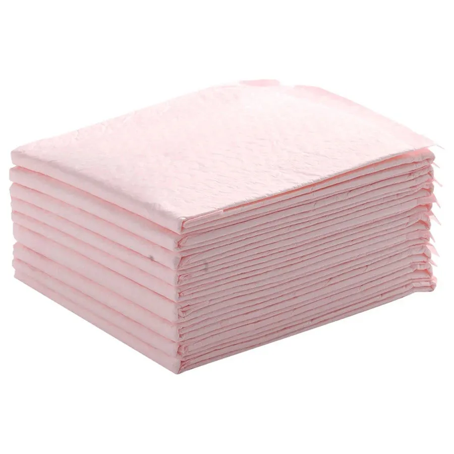 Little Story Disposable Diaper Changing Mats - Pack of 50pcs (Pink)