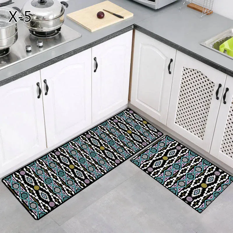 Long Kitchen Mat – Absorbent Bath Carpet Floor Mats & Doormat for Home