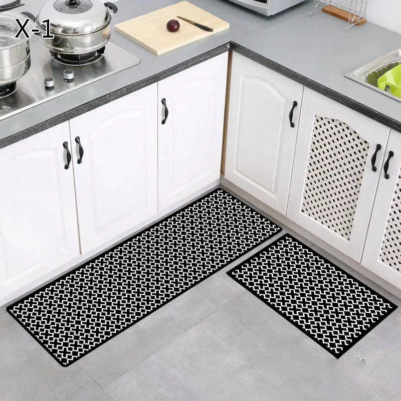 Long Kitchen Mat – Absorbent Bath Carpet Floor Mats & Doormat for Home