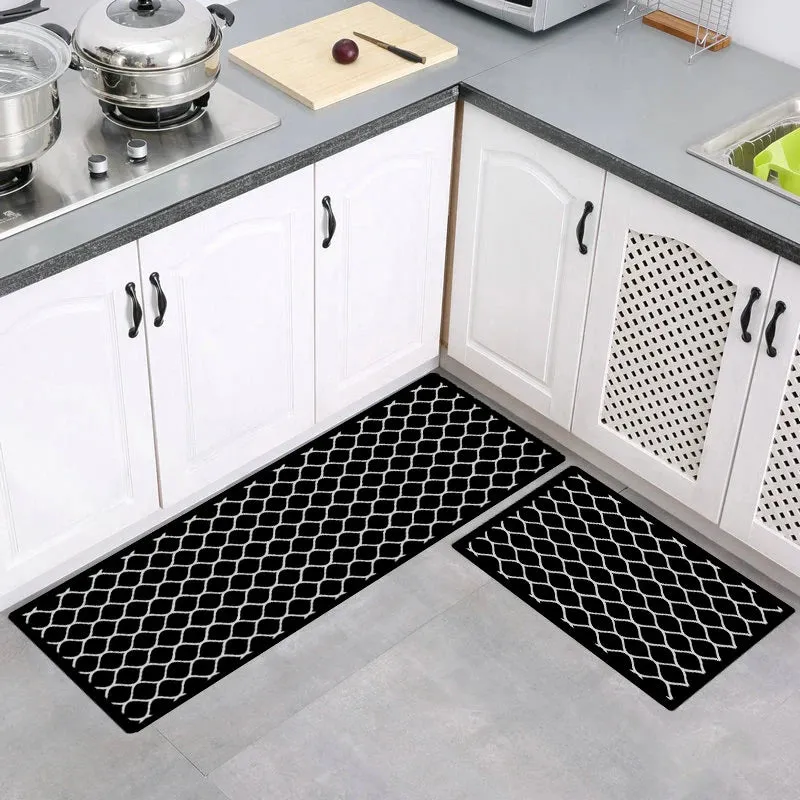 Long Kitchen Mat – Absorbent Bath Carpet Floor Mats & Doormat for Home