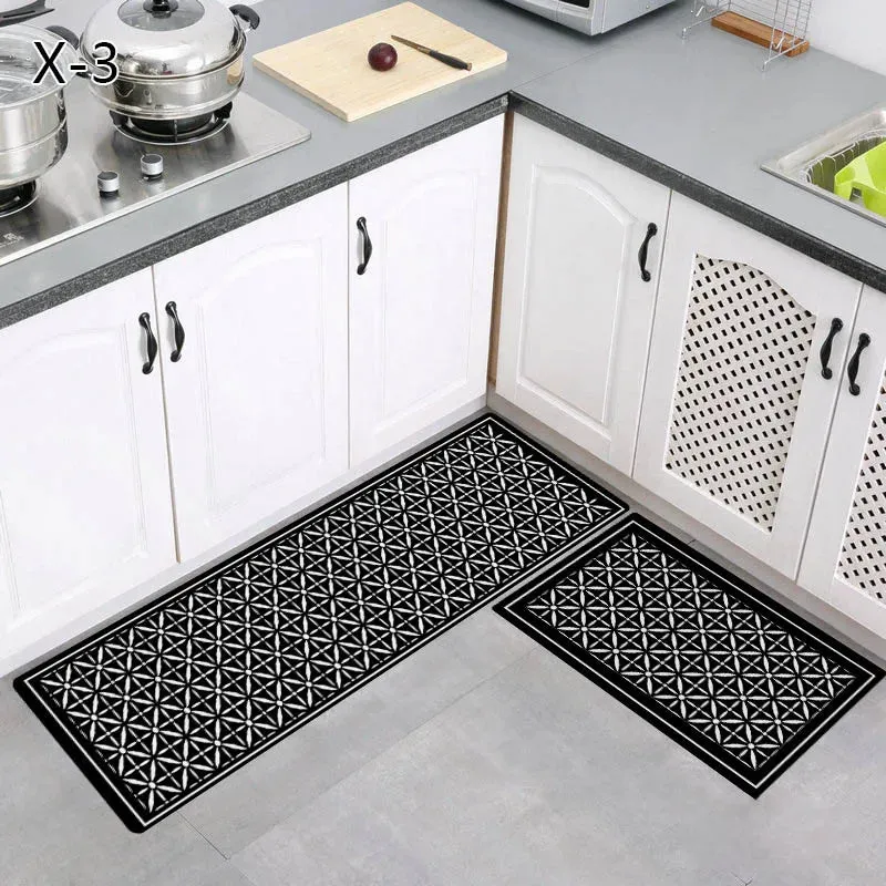 Long Kitchen Mat – Absorbent Bath Carpet Floor Mats & Doormat for Home