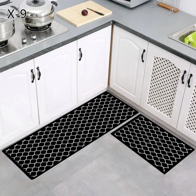 Long Kitchen Mat – Absorbent Bath Carpet Floor Mats & Doormat for Home