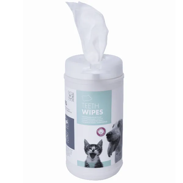 M-PETS Dental Wipes for Dogs and Cats