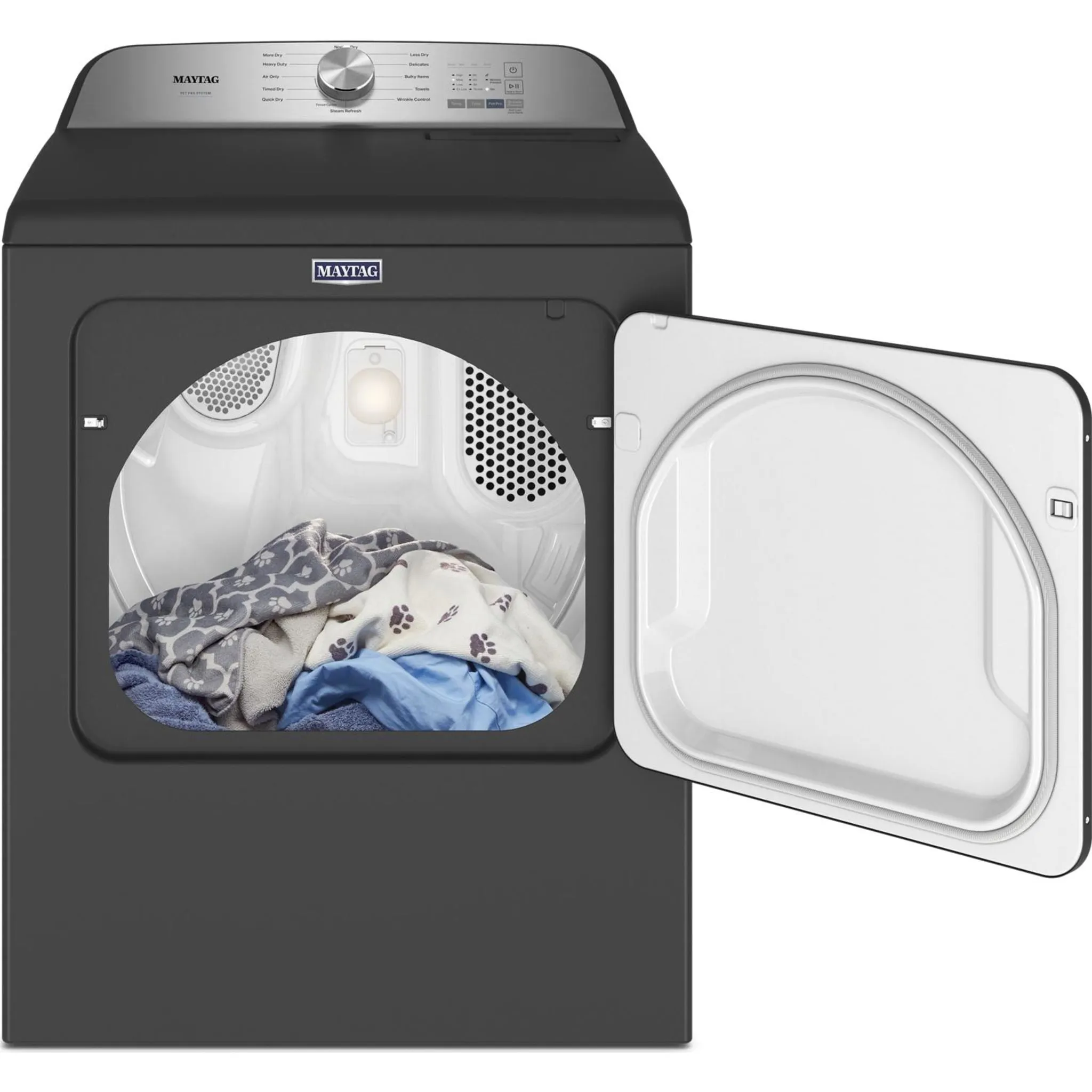 Maytag Electric Dryer (Pet Pro) (YMED6500MBK) - Volcano Black