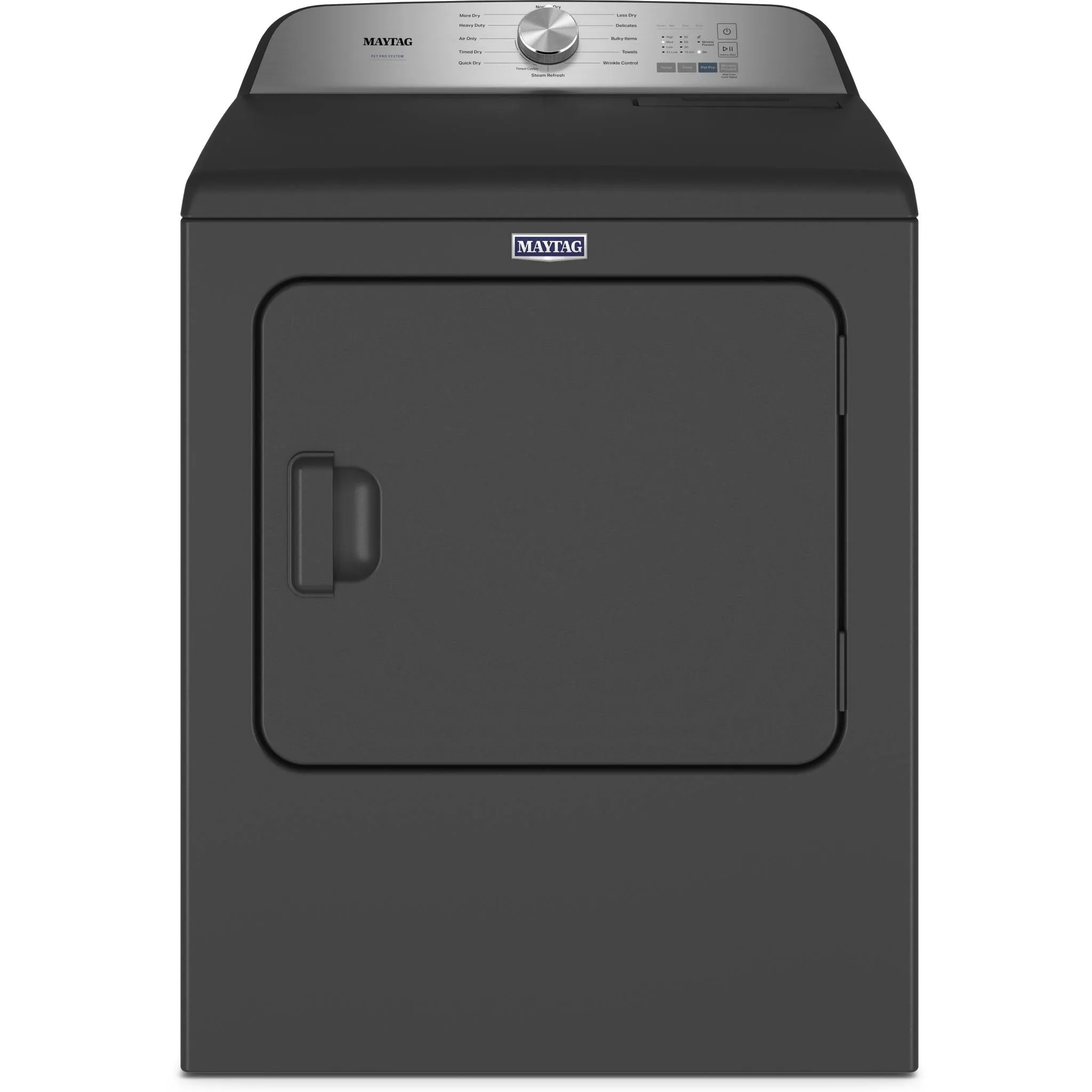 Maytag Electric Dryer (Pet Pro) (YMED6500MBK) - Volcano Black