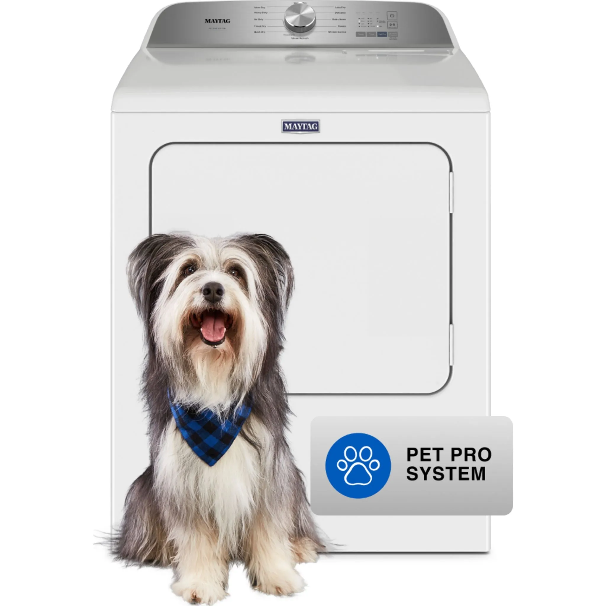 Maytag Pet Pro Top Load Electric Dryer - 7.0 cu. ft. (YMED6500MW)